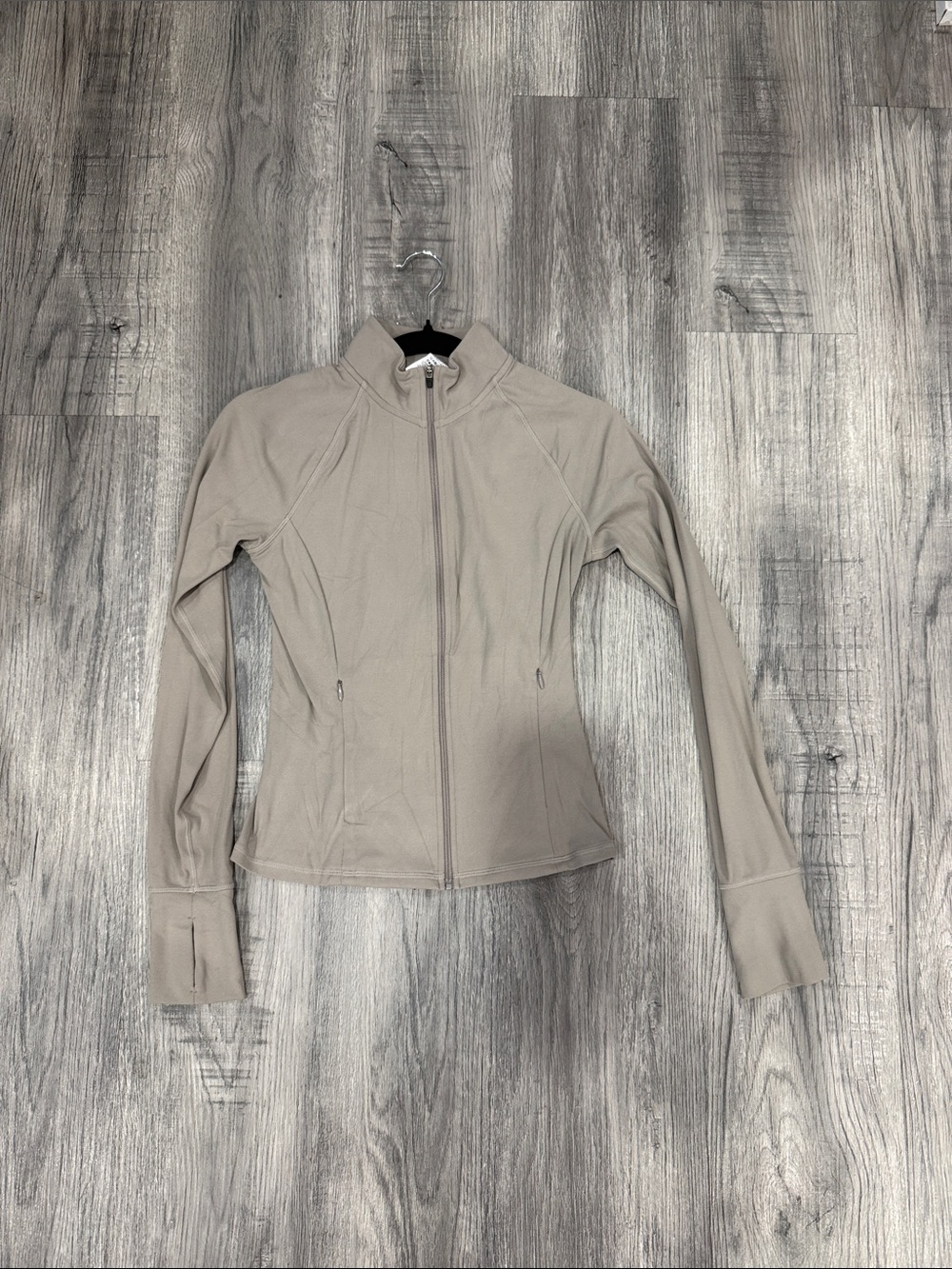 Oner Active Taupe Full-Zip Utility Jacket